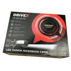 LED лампы с линзой DriveX LE-07 H4 H/L 6000K 55W 9-32V к-т. купить недорого