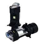 LED лампы с линзой DriveX LE-07 H4 H/L 6000K 55W 9-32V к-т. купить недорого