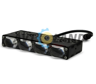 Светодиодные фары External SpotLight L28 60W на четыри линзы W-Y-Multicolor 12-80V