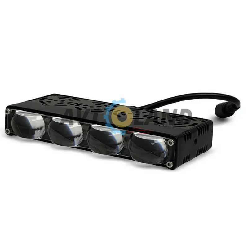Світлодіодні фари External SpotLight L28 60W на чотири лінзи W-Y-Multicolor 12-80V купити дешево