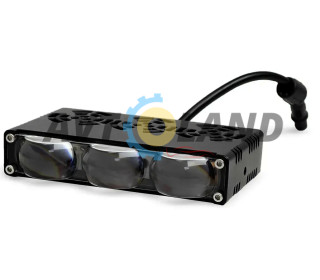 Светодиодные фары External SpotLight L27 55W на три линзы W-Y-Multicolor 12-80V