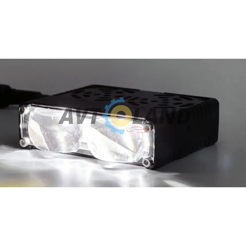 Світлодіодні фари External SpotLight L26 40W на дві лінзи W-Y-Multicolor 12-80V купити дешево