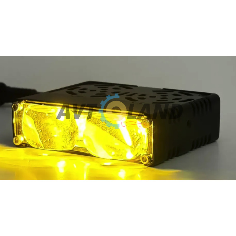 Світлодіодні фари External SpotLight L26 40W на дві лінзи W-Y-Multicolor 12-80V купити дешево