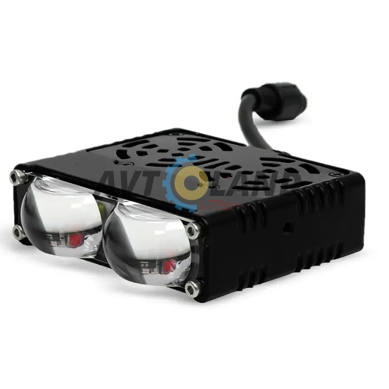 Светодиодные фары External SpotLight L26 40W на две линзы W-Y-Multicolor 12-80V купить недорого