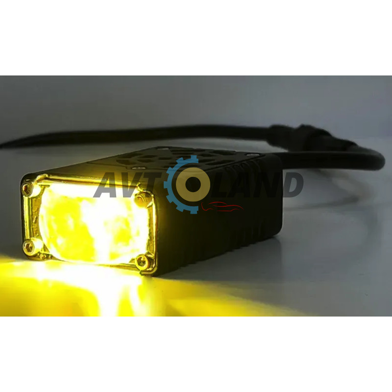 Світлодіодні фари External SpotLight L25 35W на одну лінзу W-Y-Multicolor 12-80V купити дешево