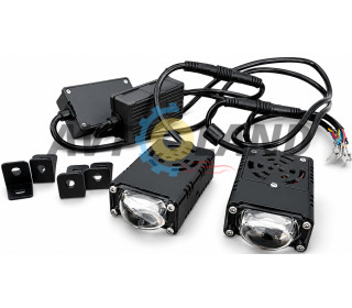 Светодиодные фары External SpotLight L25 35W на одну линзу W-Y-Multicolor 12-80V
