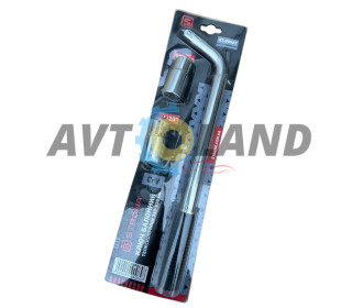 Ключ балоний телескопічний (17/19,21/23) 350-530мм дві голловки STRONA