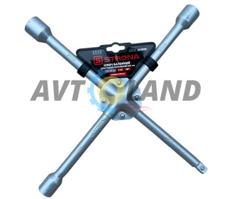 Ключ балонний хрест. посилений (17-19-21, 1/2″) 16″350мм STRONA