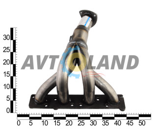 Колектор випускний ВАЗ 2110, 16 кл. під 1 датчик ″павук″ ASR