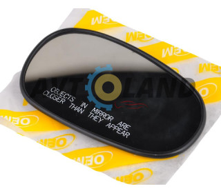 Зеркало наружное Daewoo Lanos, ZAZ Sens прав. (элемент) под 4 крепления, OEM