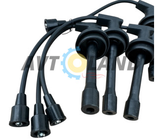 Провід високовольтний ГАЗ дв. ЗМЗ 406 з накінець. к-т, силікон