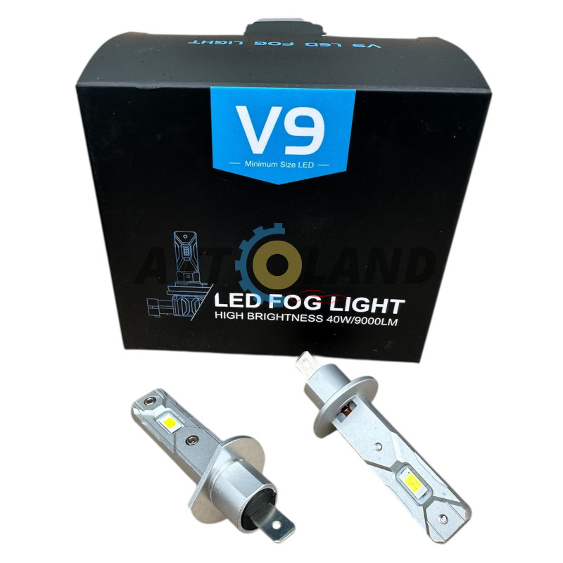 LED лампы H1 30W V9 15000lm (12-24 вольт) купить недорого