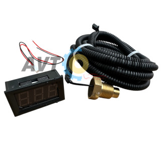 Цифровой датчик температуры двигателя 12В - 24 вольта (Ø - 16мм)