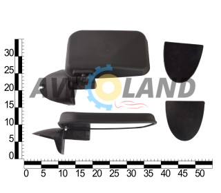 Дзеркало зовнішнє ВАЗ 21213 (к-кт 2 шт.) Flagmus