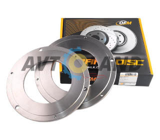 Диск гальмівний передній ЗАЗ 1102-03 н/о к-т 2 шт (нешліфований) OEM