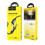 Кабель Hoco UPA13 Sound source series Apple digital audio conversion cable Black купить в Украине