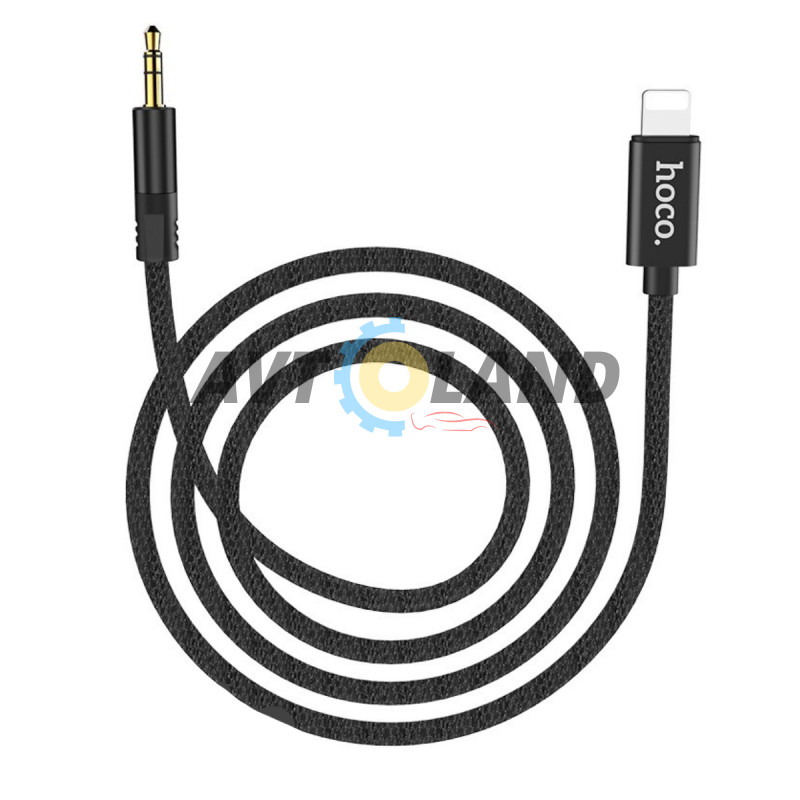 Кабель Hoco UPA13 Sound source series Apple digital audio conversion cable Black купить в Украине