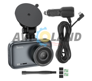 Видеорегистратор Hoco DV5 Driving recorder with 3-inch display Black