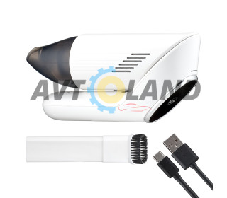 Автомобильный пылесос Hoco ZP6 Speed portable car vacuum cleaner White