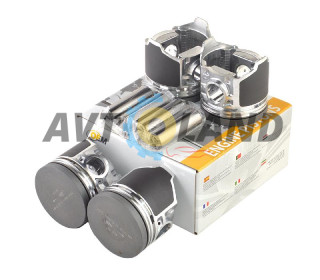 Поршень двигателя ВАЗ 2101 (76,4 ) (+0,40) (поршень, палец) группа С анодированные (к-т 4 шт.) OEM