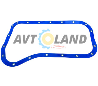 Прокладка масляного картера ВАЗ 2101-07 (синий силикон, мет. шайбы) FLAGMUS