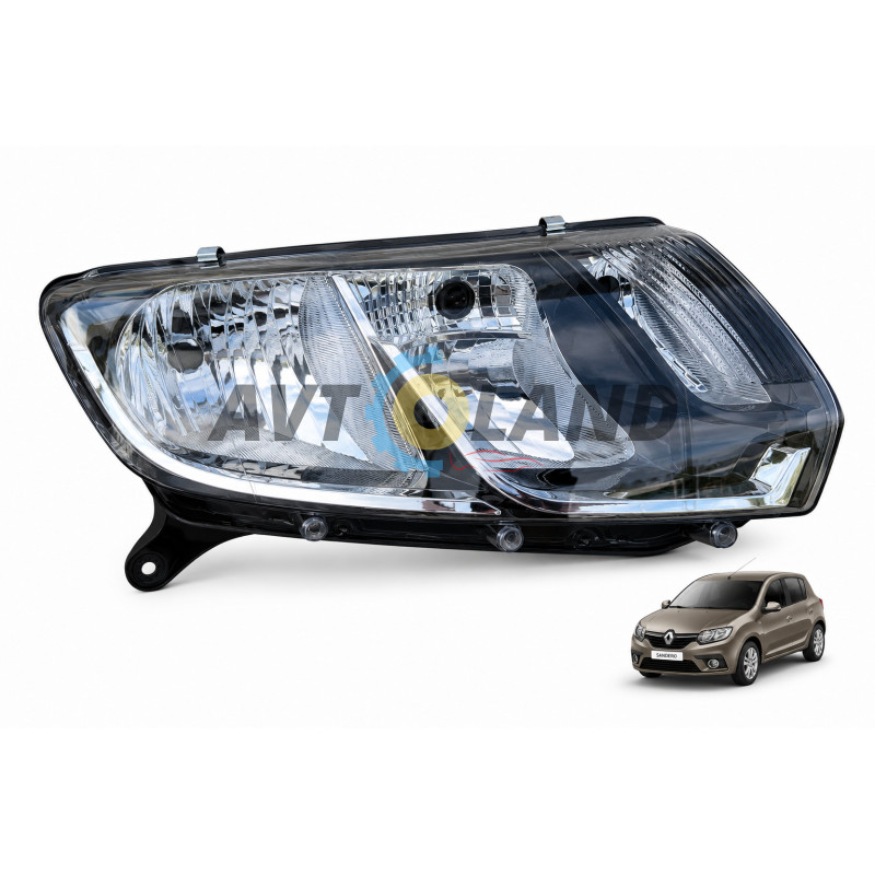 Фара передняя правая Dacia Logan 2 (2013-2017), Renault Sandero II (2013) Stepway 2013 купить недорого