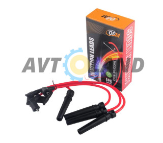 Провод высоковольтный DAEWOO, CHEVROLET NEXIA 1.6 16V (UZ Daewoo), LACETTI 1.6 к-т, силикон, OEM