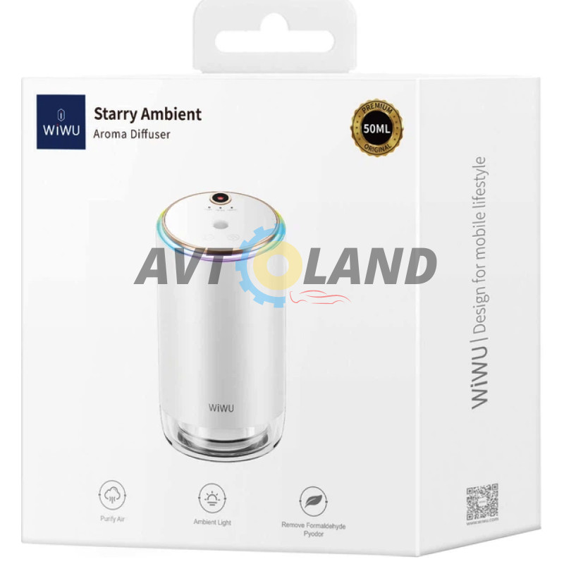 Увлажнитель воздуха WiWU Starry Ambient Wi-AR003 White купить недорого
