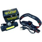 Фонарь налобный LED Bailong USB (2 режима) аккумуляторный купить в Украине