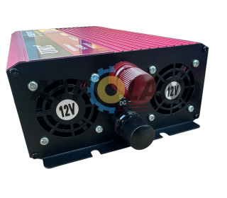 Инвертор 3000W 12V-220V UKS автомобильный преобразователь напряжения с дисплеем
