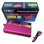 Інвертор 4000W 12V-220V UKS автомобільний перетворювач напруги з дисплеєм купити дешево