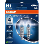 Лампи галогенні OSRAM H1 COOL BLUE INTENSE NEXTGEN 12V 55W 5000K (2 шт) купити дешево