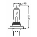 Лампа Osram H7 Original Line 12V 55W PX26d галогенная купить недорого