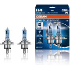 Лампи галогенні Osram Cool Blue Intense Next Gen +100% H4 12V 55W/60W (2 шт.) купити дешево