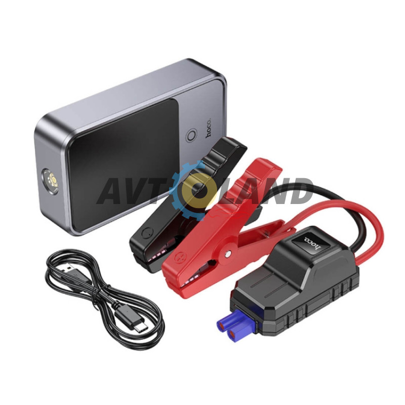 Автомобільний пуско-зарядний пристрій Hoco QS7 Source smart emergency start-up powerbank(10000mAh) купити дешево