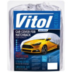 Тент автом HC11106 2XL Hatchback сірий Polyester 432х165х125 к.з/мв.дв купити дешево