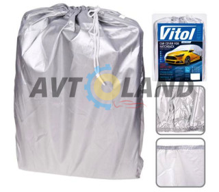 Тент автом HC11106 4XL Hatchback серый Polyester 482х178х125 к.з/м.в.дв