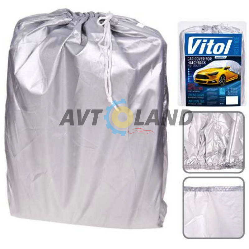Тент автом HC11106 4XL Hatchback серый Polyester 482х178х125 к.з/м.в.дв купить в Украине