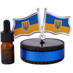 Освіжувач повітря ″Флаг із тризубом″ на сонячній батареї купити дешево