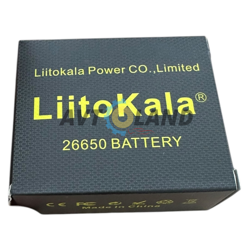 АККУМУЛЯТОР 26650 LIITOKALA 5000MAH 50A Высокоструйный купить в Украине