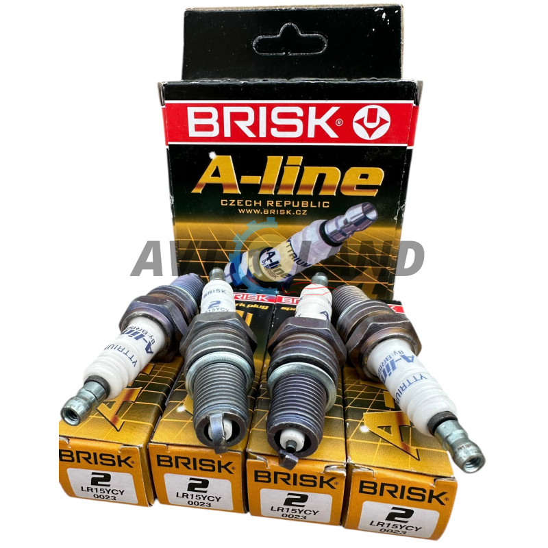 Свеча зажигания A-Line 2, ВАЗ 2108-12 8кл, Daewoo Lanos (к-т 4 шт.) купить недорого