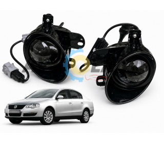 Противотуманные Линзованные фары  Volkswagen Passat B6, B7, T6, Amarok управление с телефона 120W