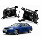 Противотуманные LED фары линзованные для Chevrolet Lacetti,Лачетти, 120W управление с телефона купить недорого