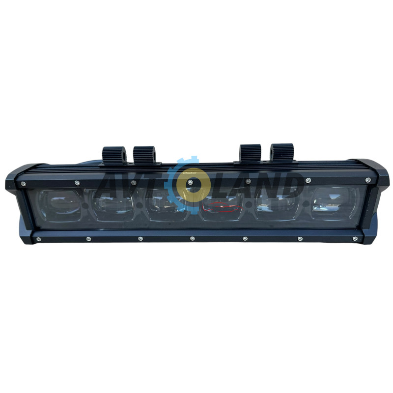 LED балка Y-DDP-60W- 6 лінз (37см) 60вт-Білий-Ближній(370*80*90мм) купити дешево