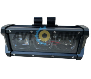 LED балка Y-DDP-30W-3 линзы (20.5см) 30вт-Белый-желтый свет(205*80*90мм)