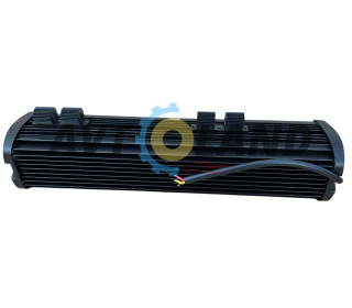 LED балка Y-DDP-60W-6 линз (37см) 60вт-Белый-желтый свет (370*80*90мм)