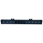 LED балка Y-DDP-120W- 12 лінз (70см) 120вт-Біле-жовте світло (700*80*90мм) купити дешево