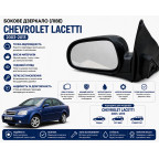 Зеркало наружное левое Chevrolet Lacetti. эл.регулировка, J200, Pegas купить недорого