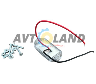 Фонарь LED габаритный универсальний (6smd 2395) 1224 вольта-Белый