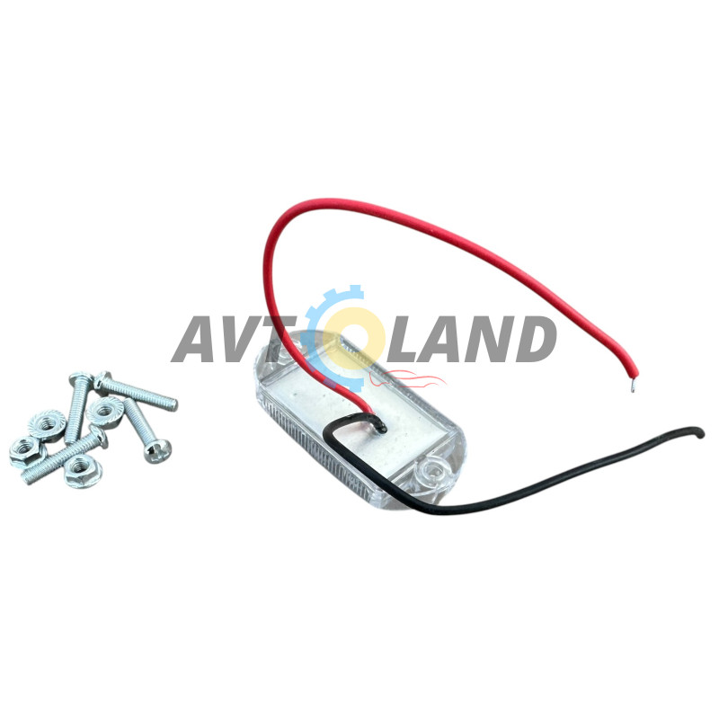 Фонарь LED габаритный универсальний (6smd 2395) 1224 вольта-Белый купить недорого